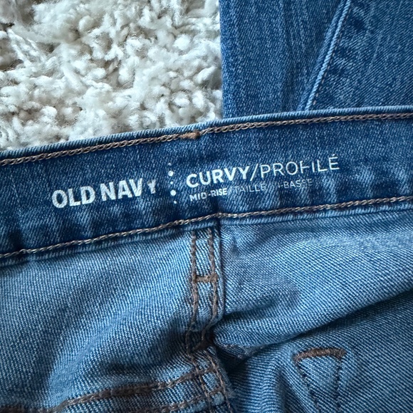 Classic Old Navy Women's Classic Boot Cut Jeans in Denim Blue cut jeans by Old N - Picture 3 of 6